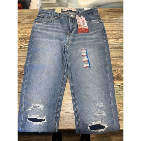 Levi's Boys' 510 Skinny Fit Performance Jeans - Blue. Size 20 Regular. NWT. J - Picture 1 of 7
